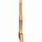 Ekena Millwork Richland Timber Gable Bracket, Western Red Cedar, 48"W x 22"H x 1 1/2"D x 3 1/2"F, 11/12 Pitch GBW048X22X0204RIC00SWR - alternate 2